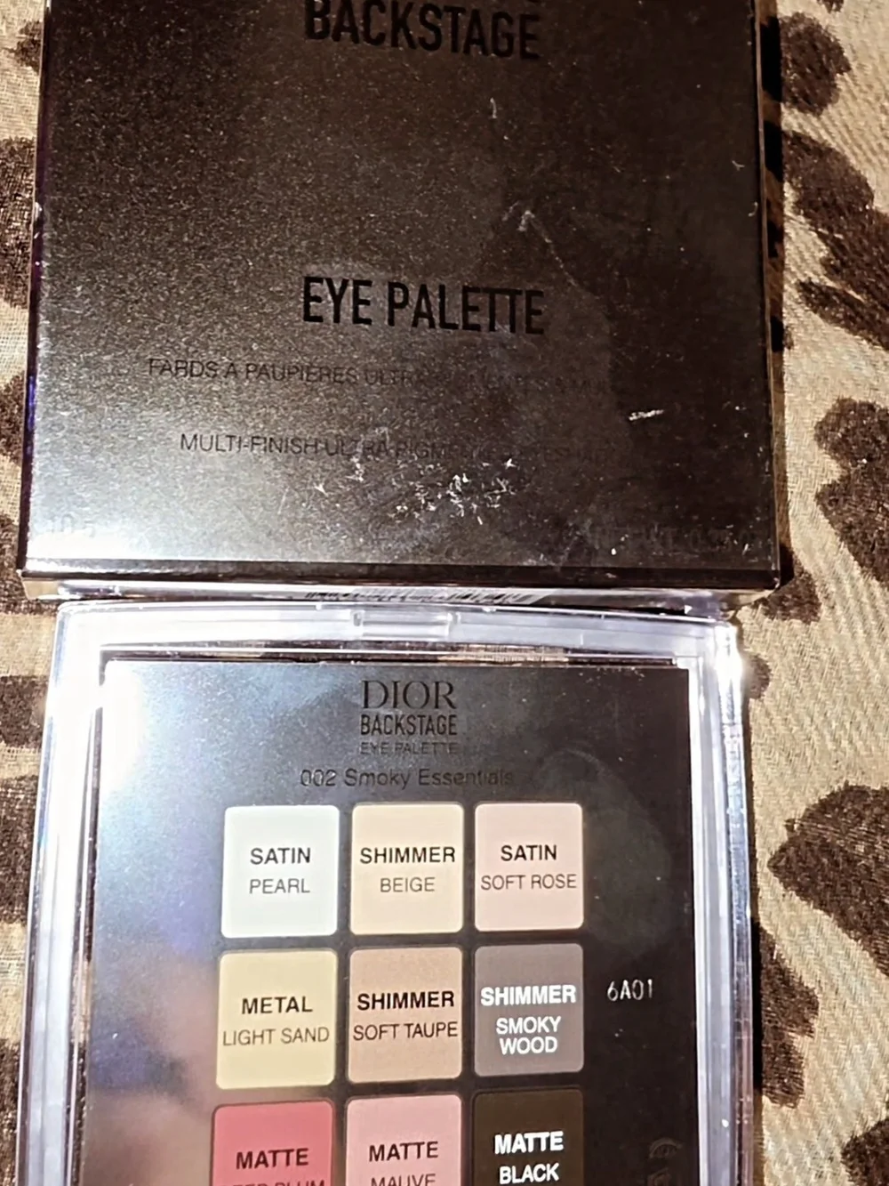 Dior Backstage Eye Palette — Pink, Brown & Champagne Tones
